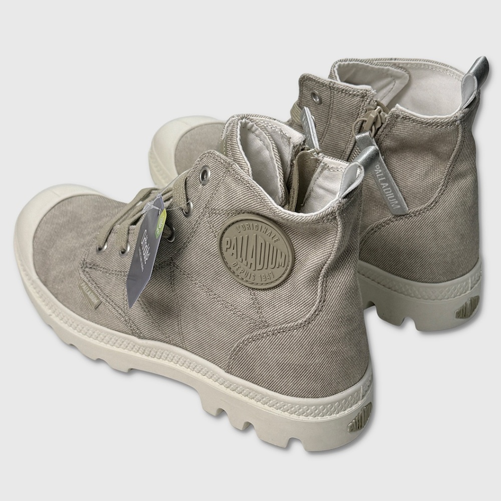 Palladium Pampa Zip Sneaker Boots / Shoes - NEW Womens 8 Desert Wash #48930-OF - Picture 3 of 5